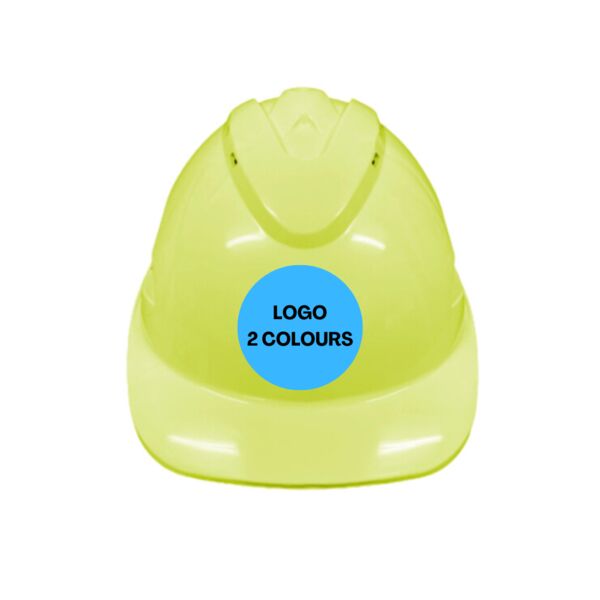 V9 Hard Hat Vented Pushlock Harness - 2 COLOUR LOGO Thumbnail